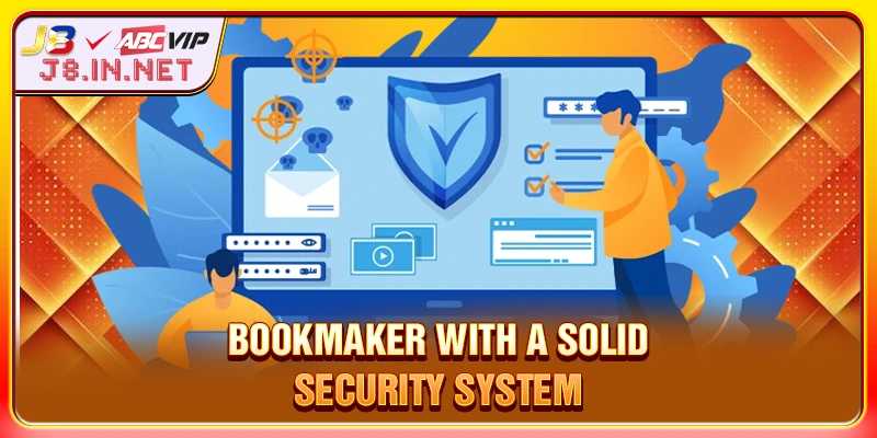 Bookmaker with a solid security system