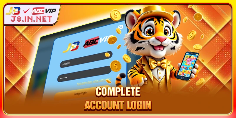 Complete account login