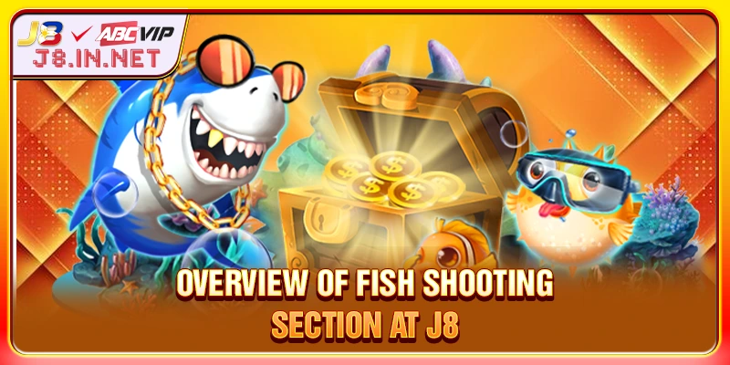 Overview of fish shooting section at J8