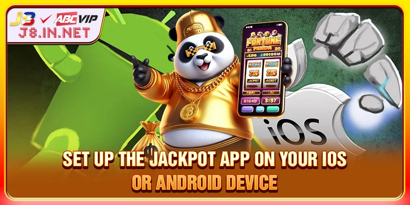 Install the Jackpot app on your iOS or Android device