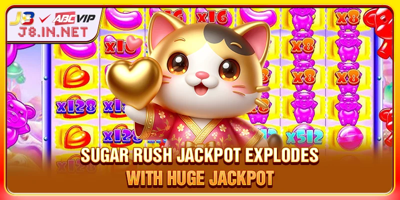 Sugar Rush Jackpot Explodes with Huge Jackpot